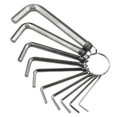 Short Arm Hex Key Set Alan- Allen Metric Hexagon Wrench