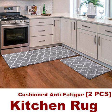 Kitchen Mat Rug Standing Foam Cushioned Waterproof Non-Slip