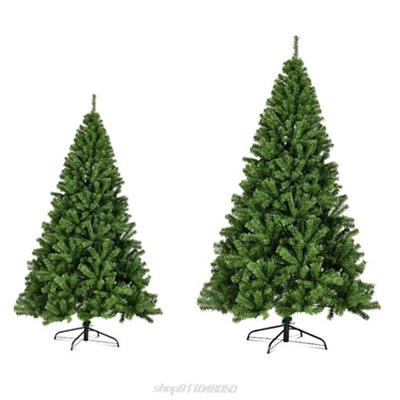 PVC Artificial Christmas Tree with Stand Ornament Adornment