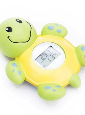 Baby Bath Thermometer Turtle Backlight Reminder Cartoon