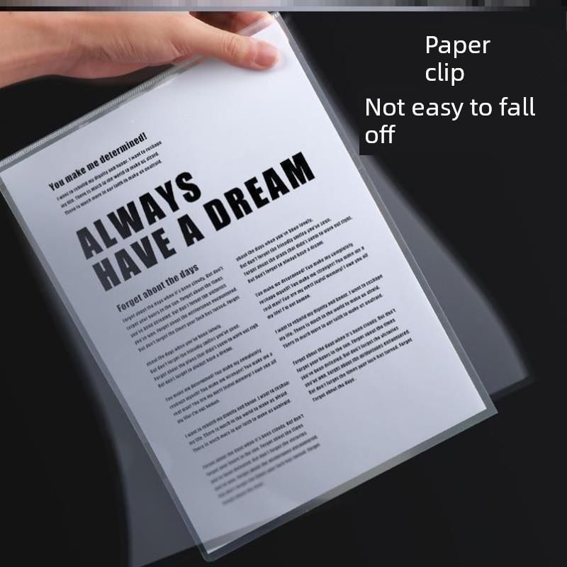 folder a4, two page office file set single transparent文件夹