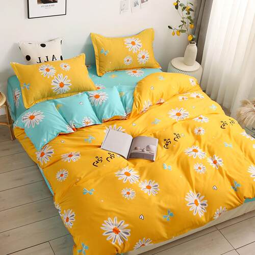 Duvet Cover Family King Queen Size Bedding Set Bed Sheets