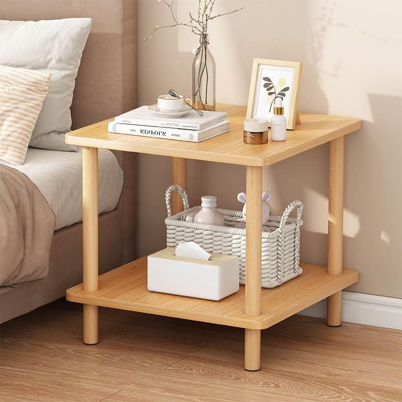 Bedroom bedside table simple sofa side small tea table床头柜