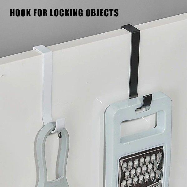 Multi-Purpose Hooks Kitchen Cabinet Door Back Hook Towel