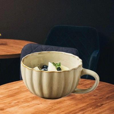 Ceramic Coffee Mug Decorative Gift for Women with Large