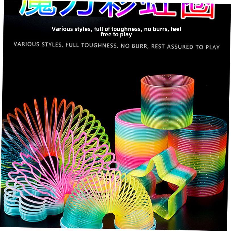 Slinky Walking Spring Toy, Metal Slinky, Fidget Toys, Kids