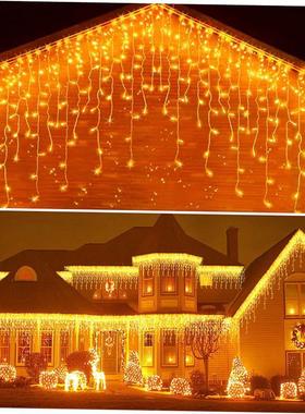 Christmas Decorations For Home Outdoor LED Curtain Icicle St