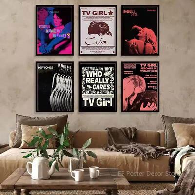 TV Girl Poster Aesthetic Prints Picture Lovers Rock Posters
