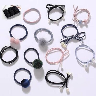 hair bands hair lead rope rubber bands being head ties band