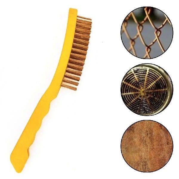 3pcs Grill Cleaning Brush Stainless Steel Wire Brush Copper