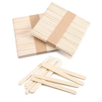 50-150 Pcs Ice Cream Popsicle Sticks Wooden Stirring Stick