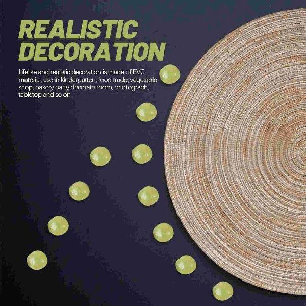 100 Pcs Lifelike Fake Soybean Simulation Beans Prop