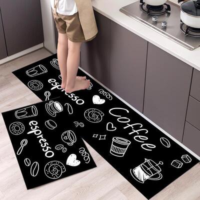 Fashion Simple Nordic Style Kitchen Mat Floor Carpet House H