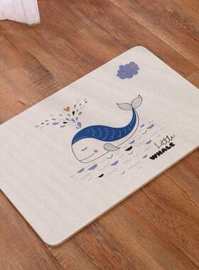 Diatom ooze water non-slip MATS bathroom toilet mat natural