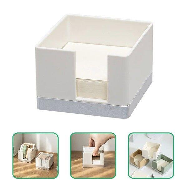 Storage Box Stationery Organizer Memo Pad Notes Mini Pads