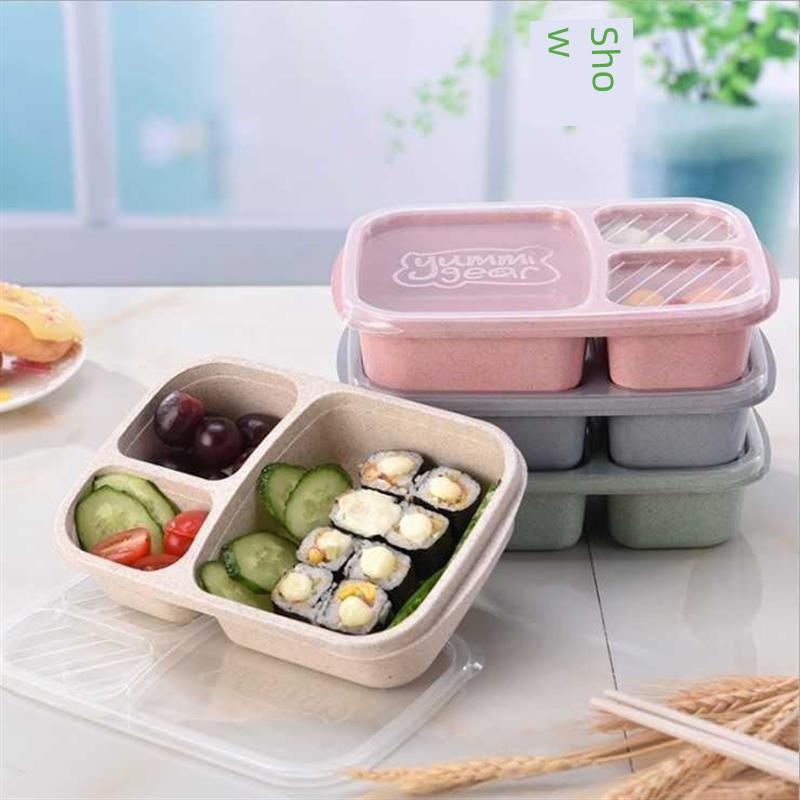 Bento Lunch Box Picnic Fruit Food Container Storage Boxes