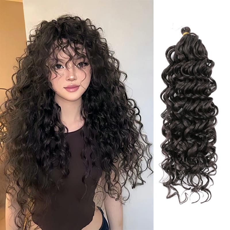 拉美卷钩针假发夏威夷大卷欧美脏辫假发Deep Twist Hawaii Wave