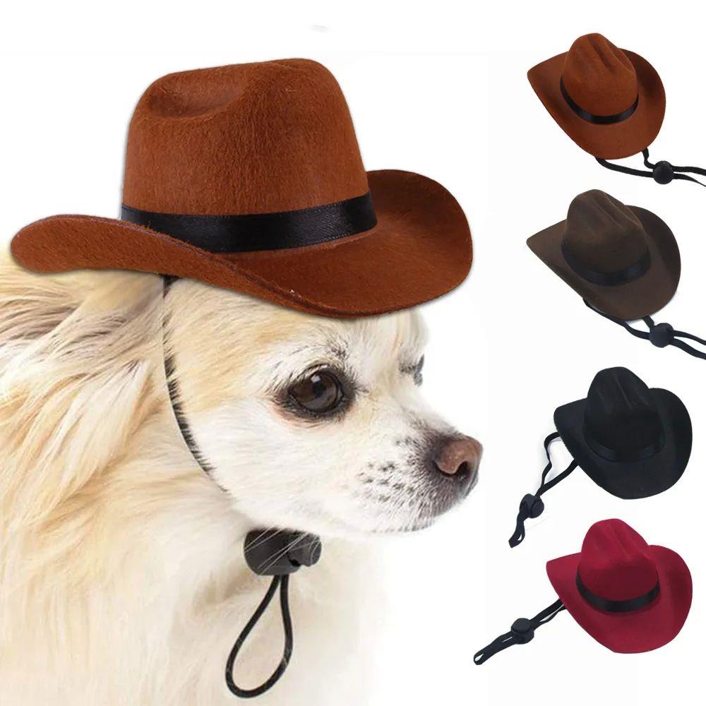 British Pet Dog Hat Star Cowboy Hat Pet Supplies Adjustable