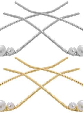 4 Pcs Chinese Style Hairpin Pins Barrettes for Women Alloy