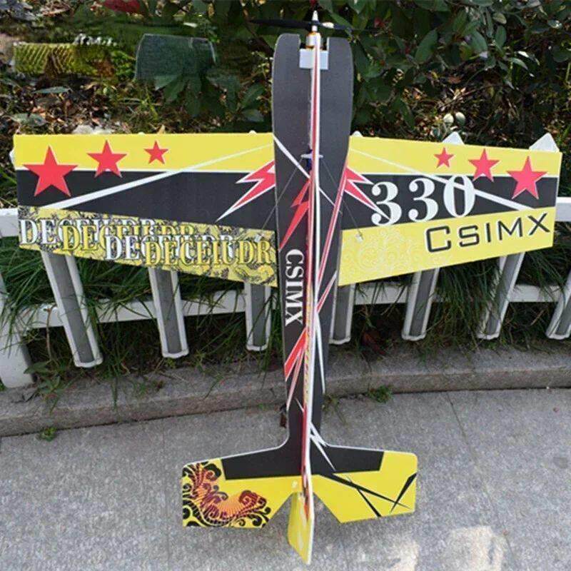 3D Mercury Fixed-wing Aerobatic Magic Board Plane Rc Airplan - 实物图