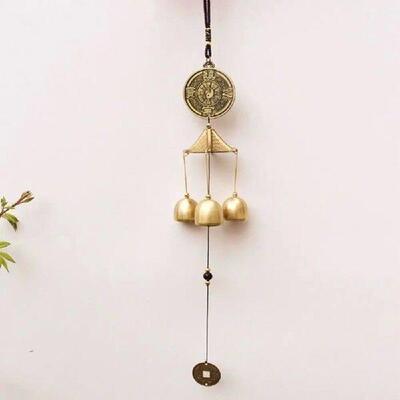 Outdoor Copper Bells Wind Chimes DIY Creative Garden Yard