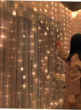 Christmas Decoration for Home 3m Curtain String Light Flash1