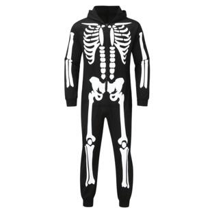 Family Outfit Carnival Jumps Bone Skeleton Costume Halloween