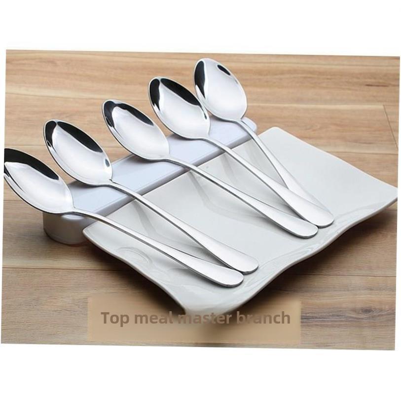 Stainless steel spoons western food spoon main meal spoon so