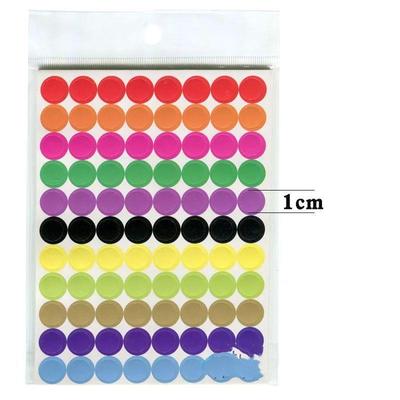 10sheetspc Dots Stationery Stickers Children Reward Stikers