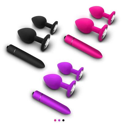 Anal Plug Butt Plug For Women Men Gay Soft Silicone Mini