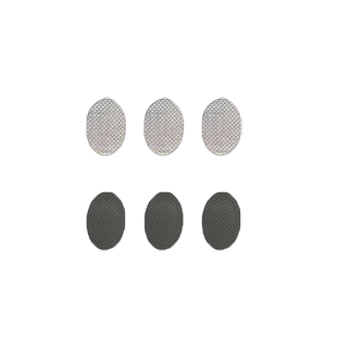 适用荣耀Earbuds X2蓝牙耳机防尘网调音棉小度s1入耳式耳机听筒网防尘 X2过滤网膜喇叭口椭圆口调音棉配件