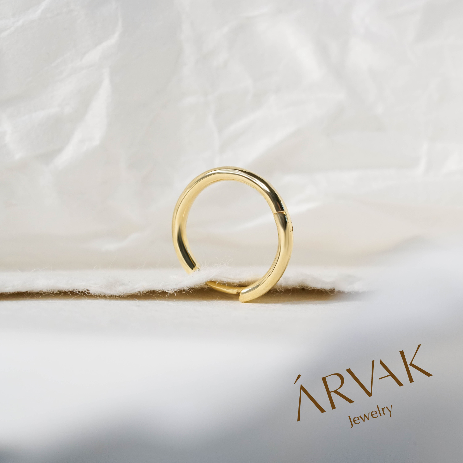 穿孔穿刺定制耳环一个素圈Arvak