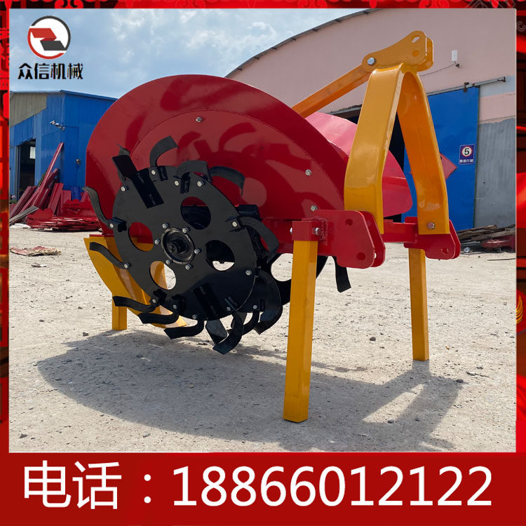 四轮开沟机果园开沟施肥机农田开水渠机子建筑用挖沟机