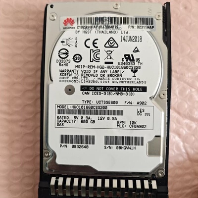 Huawei/ 02311HAP 600G 10K SA