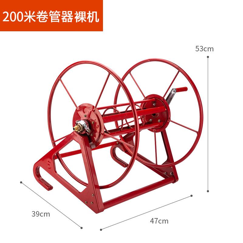 水管车收纳架不锈钢收管神器缠盘管绕管机软管农用手摇收管卷管器