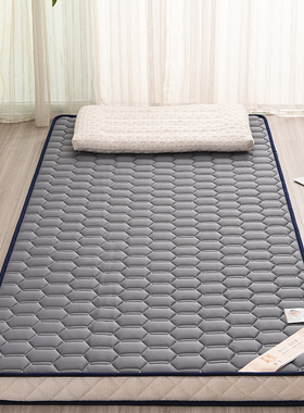 加厚乳胶海绵床垫学生宿舍90x190cm单人上下铺软垫被1米2 家用1.5