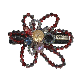 发夹边夹侧边水晶发卡女2025新款刘海夹侧耳夹子高级感韩系一字夹