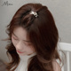 发夹小抓夹发饰前额侧边刘海夹女2026新款 高端精致头顶小夹子头饰
