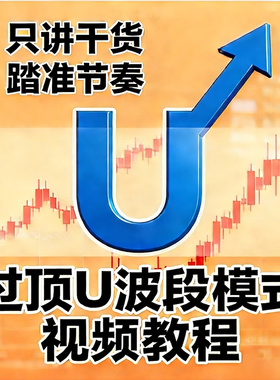 形态周期技术之过顶U波段模式炒股视频教程股票短线构建交易体系