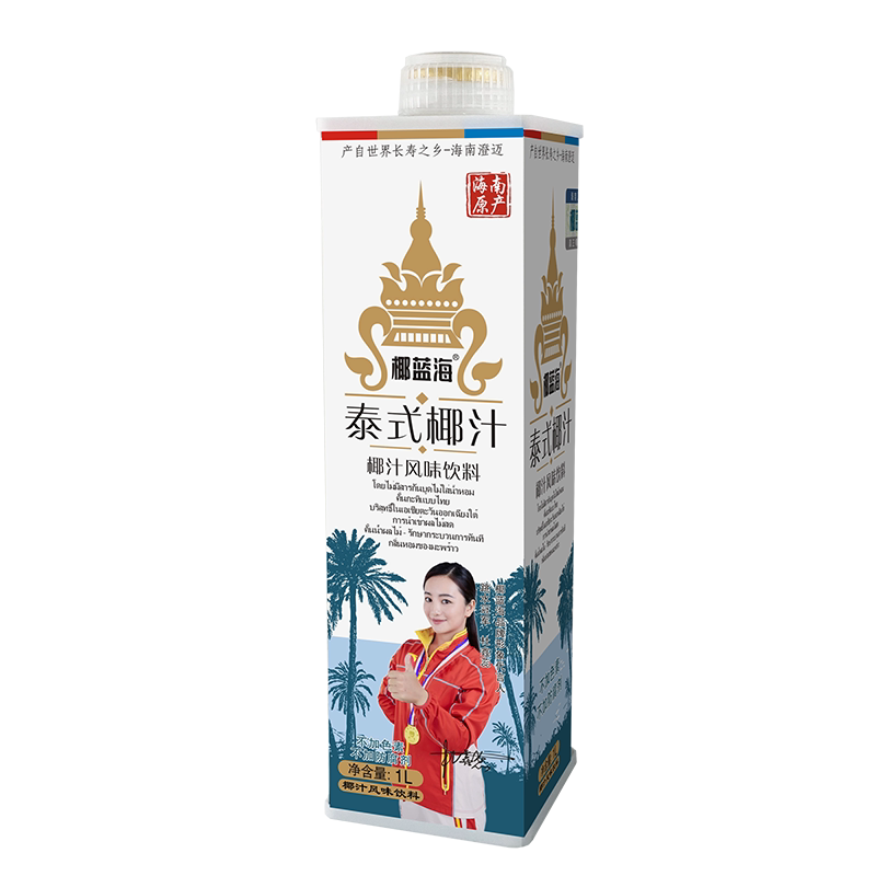 海南原产1L大瓶整箱批发年货家植物蛋白饮料/植物奶