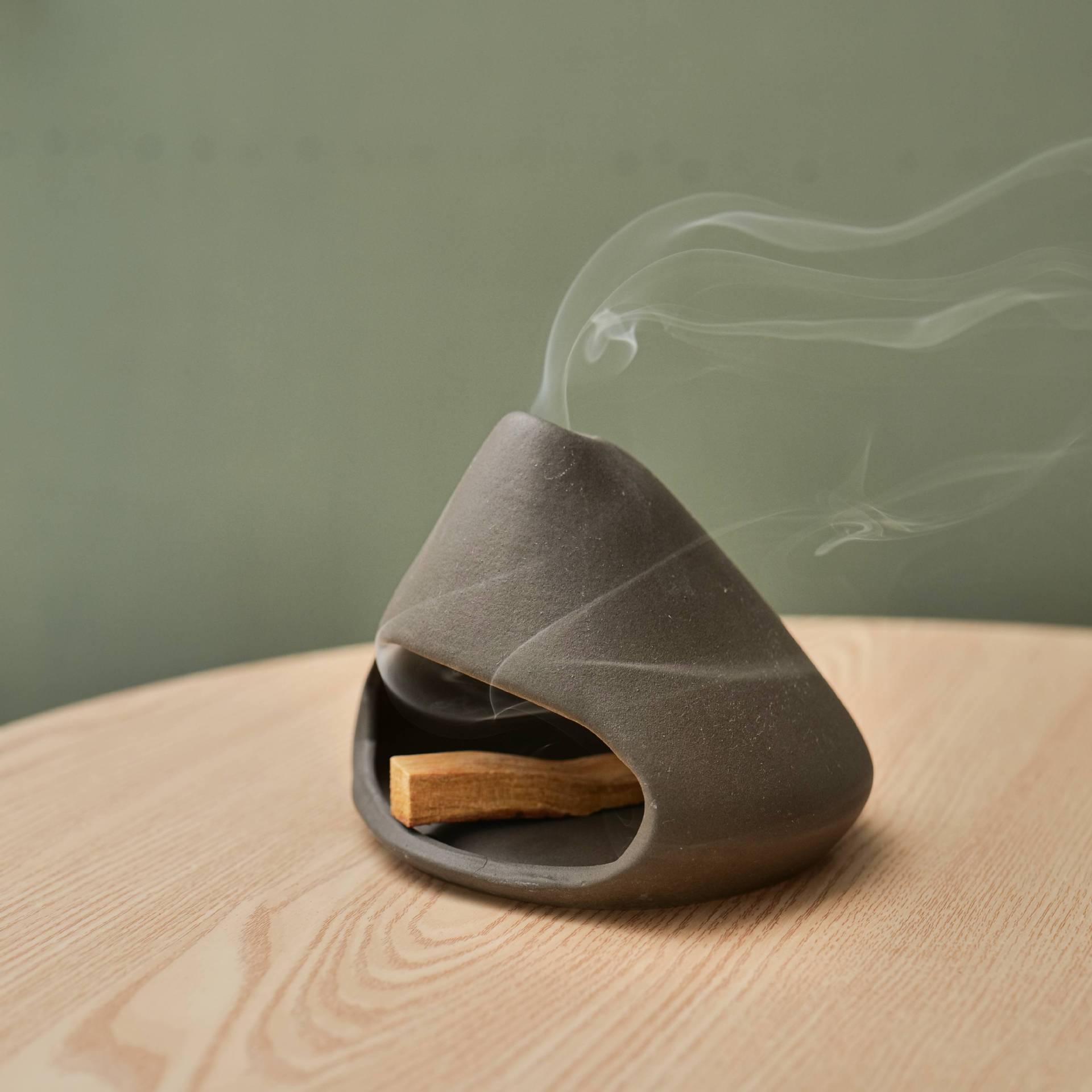 跨境陶瓷香炉圣木托盘架Palo Santo holder秘鲁圣木燃烧盘托盘圣