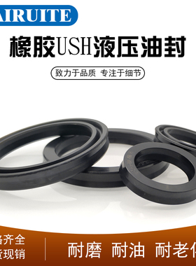 橡胶液压油封USH18/20/22/22.4/23.5*26/28/30/31.5*5