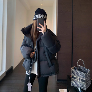 口碑款 品质三星90白鸭绒保暖短羽绒服外套女2024秋冬新款F110503