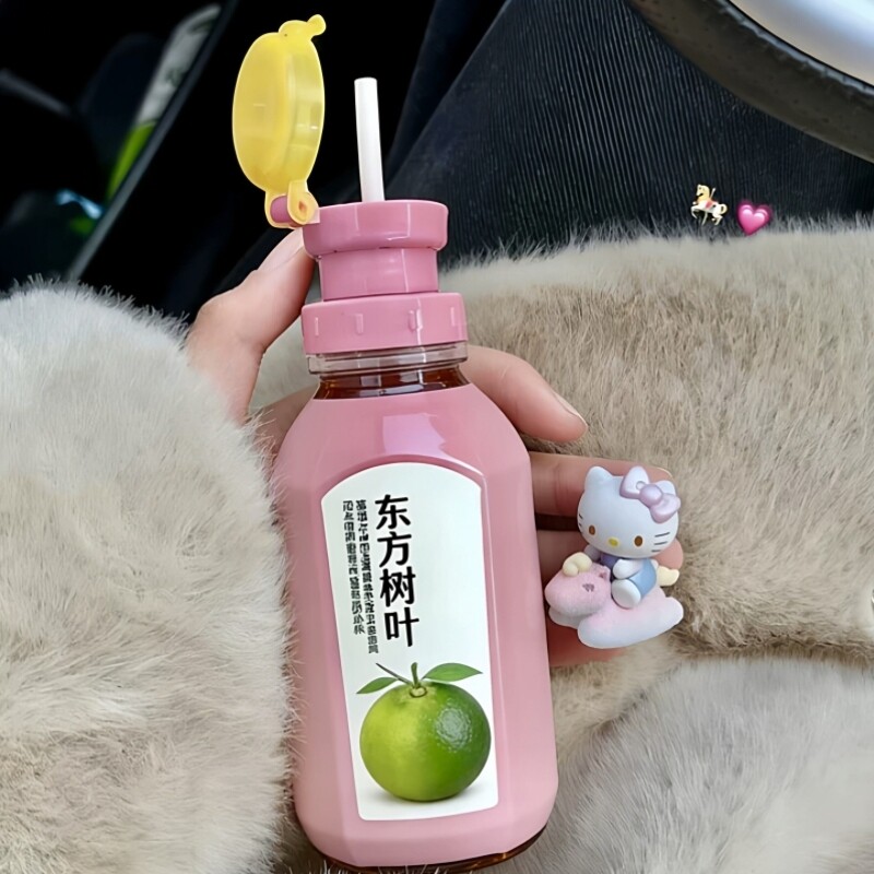 饮料矿泉水三合一吸管转换头大口径健身便携水瓶喝水瓶盖防漏外出