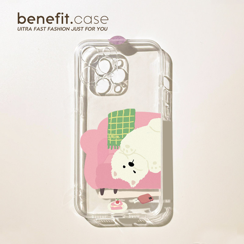 benefit软萌躺沙发西高地17适用于iphone16prom