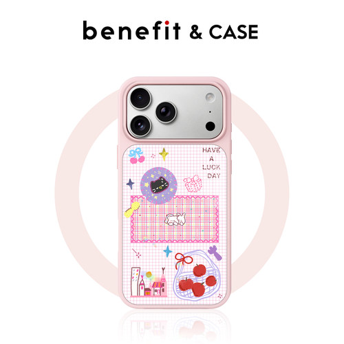 benefit全新马卡龙色磁吸手机壳