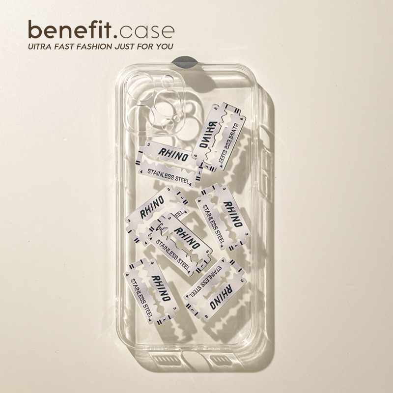 保护刀片创意ins个性暗黑手机壳