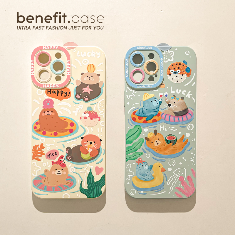 适用于苹果情侣卡通可爱