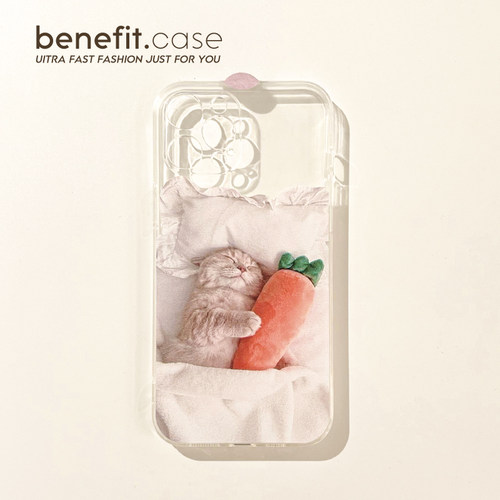 benefit萌系可爱ins风手机壳