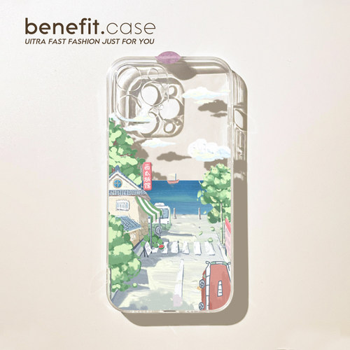 benefit小清新文艺小众手机壳